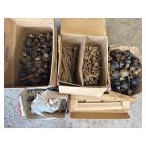Wood Clock Finials & Accent Pieces Salvaged