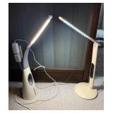LED Desk Lamp Duo UltraBrite Fan Lights