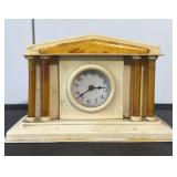 Lux Art Deco Celluloid Temple Clock