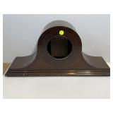 Westminster Clock Case Tambour Mantle For Parts