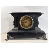Welch Mantel Clock Black Case