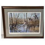 Richard Plasschaert Flooded Timber Woodies Print