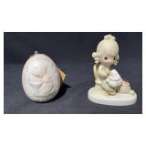 Precious Moments Figurine Pair