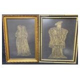 2 Westminster Brass Rubbings