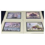 4 Mark Sherman Lighthouse Prints