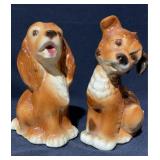 Ceramic Spaniel Dog Figurines