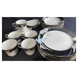 Mikasa Charisma Black China Set