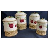 Apple Kitchen Canister Set