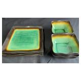 Baum Brothers Galaxy Jade Stoneware Set