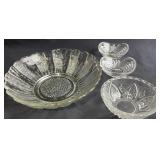 Anchor Hocking Country Estate Glass Bowl Set