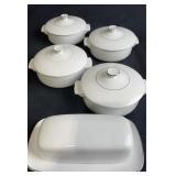 Lovelace Crown Victoria Casserole Set