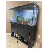 Large Aquarium Cabinet Stand Bundle Tank Supplies