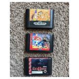 Sega Genesis Game Cartridges Lot