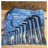 Allen Metric Hex Wrench Set Complete