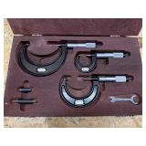 Starrett Outside Micrometer Set