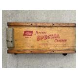 Vintage Wood Jeepers Creeper Mechanicï¿½s Auto Dolly