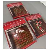 Lighted Holiday Window Decor Set