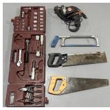 Tool Kit & Hand Saw Lot