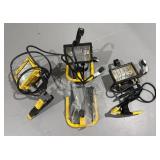 Portable Small Work Light Job Lot Clamps