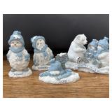 Snow Buddies Encore Figurines Snowing Gone Tea