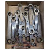 Ratcheting Wrench Set Mixed Makers