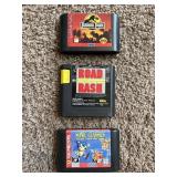 Sega Genesis Game Cartridges Lot