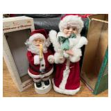 Telco Motionette Santa & Trim A Home Mrs. Claus