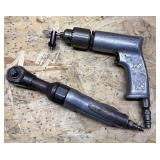 Air Drill & Ratchet Wrench Pair
