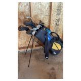 Wilson Golf Bag w Clubs & Other Equipment