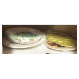 Ceramic Serving Bowl Set and Kitchen Accessories