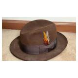 Stetson Imperial Fedora Sz 7 1/2