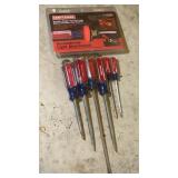 Vintage Craftsman Screwdrivers And Light