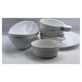 Lot Of White Ceramic Dishes