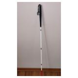 Foldable Cane w Putter Grip 51.25'