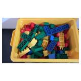 Lego Duplo Blocks In Lego Box