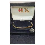 Special I.D.'s Gold Tone Bracelet