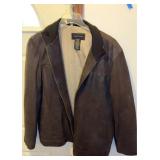 Structure Leather Jacket Sz XL