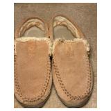 Clarks Dawson Suede Moccasin Slippers