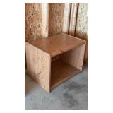 Wooden Side Table 25x18x20'