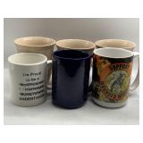 Vintage & Novelty Ceramic Coffee Mugs / Diner Cups