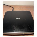 LG Portable DVD Writer #GP40NB40 6.5x6.5'