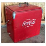 Vintage Coke Cooler 16x12x17'