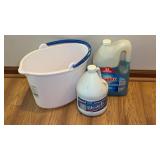 Moxie Bucket Windex & Bleach (Open Containers