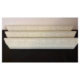 Swedish Ledge Shelves Lot Of 3