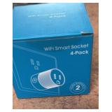 Wi-Fi smart socket four pack in original