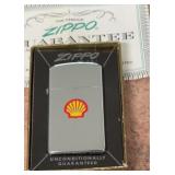 Zippo, lighter shell oil company in original