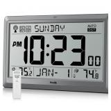 HODIK Atomic Wall Clock w/ Temp