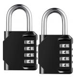 Combination Lock Resettable 4 Digit Padlock with