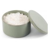 KIBAGA Ceramic Salt Cellar with Lid