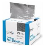 ForPro Embossed Pop-Up Hair Foil Sheets